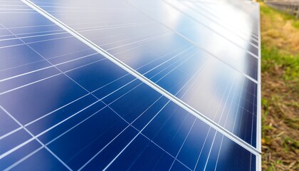 Solar Abstract: Abstract texture of blue solar panel cells, renewable energy concept.