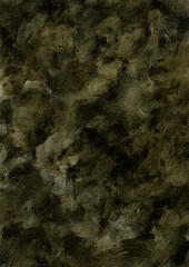 painted dark green grunge texture background