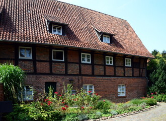 Historical Monastery L&uuml;ne in the Town L&uuml;neburg, Lower Saxony