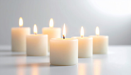 Burning Candles, Soft Light