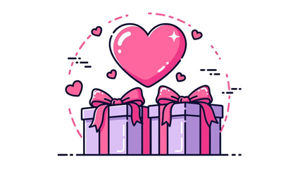 A Beautiful Collection of Thoughtfully Wrapped Valentine's Gifts