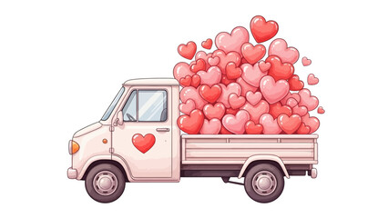 Delivering a Cargo of Hearts for a Romantic Celebration