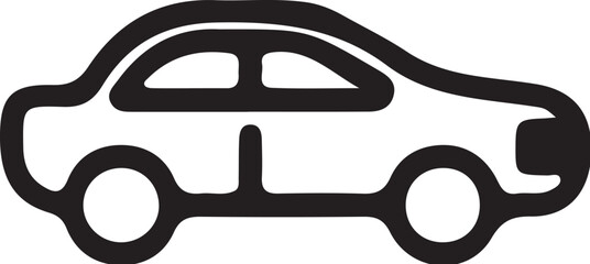 Car  Icon simple icon. Vector ICON all icon Viktor.
