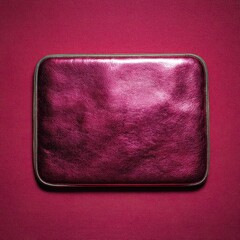 red leather wallet