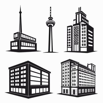 Iconic buildings and landmarks