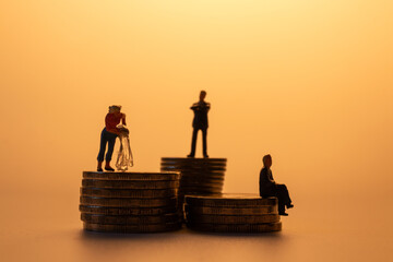 Money Laundering Concept with Power and Economic Inequality