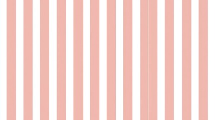 A delicate seamless pattern featuring uniform vertical stripes in soft pink and crisp white colors