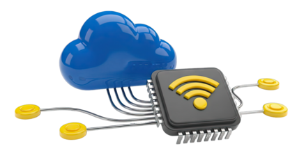 Cloud Computing Connecting to Wireless Network