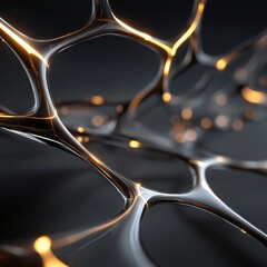 abstract 3d nets background