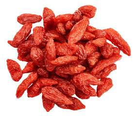 Goji berry, Wolfberry isolated, full depth of field