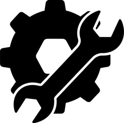 Obraz premium Mechanical Repair Tool Vector Illustration for Service or Maintenance