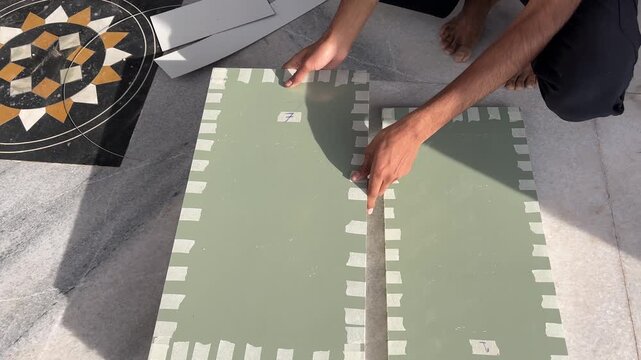 Home Furniture Making Process Showing Wooden Window