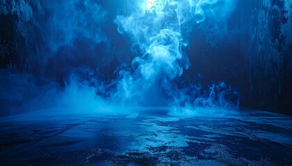 Hexagon Background Glowing Honeycomb Pattern In Yellow Blue Colors for AI, Tech Digital Forum and Conference Ad Presentation. Hexagonal Modern Texture. Halftone Gradient Backdrop. Vector Abstract BG