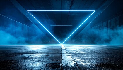 Hexagon Background Glowing Honeycomb Pattern In Yellow Blue Colors for AI, Tech Digital Forum and Conference Ad Presentation. Hexagonal Modern Texture. Halftone Gradient Backdrop. Vector Abstract BG