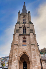 Fototapeta premium Tulle is a French commune, prefecture and capital of the Corrèze department, in the New Aquitaine region. France