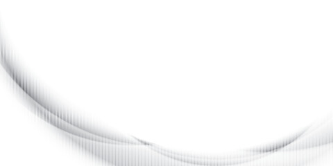 Abstract white and gray color, modern design stripes background with geometric curve and straight lines. Vector illustration.