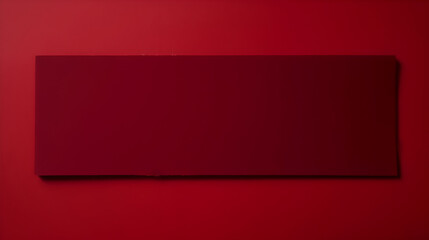 Minimalist red notebook mockup on a matching background,  perfect for showcasing designs,  presentations,  or creative projects with a clean and modern aesthetic