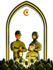 Islamic Eid Family