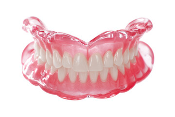 Model of human teeth used for education in dental training, highlighting structure and anatomy of mouth at dental school or clinic