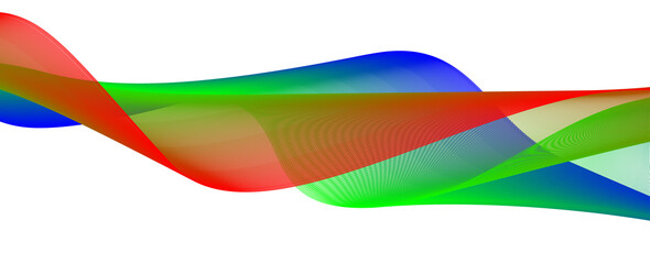 Abstract colorful waves against a dark background exhibiting vibrant flow and texture