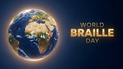 World braille day global celebration and awareness