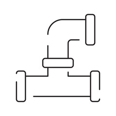 Industrial Pipeline System with Valves and Connectors