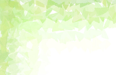 緑が癒しの森林爽やか背景素材