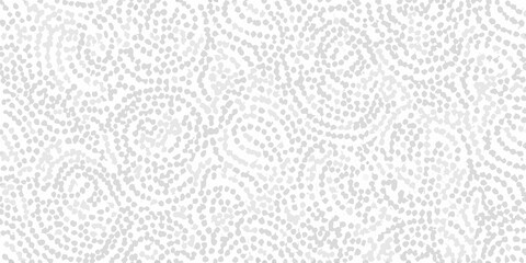 Delicate gray swirling dot pattern creating an abstract seamless background texture