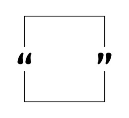 Quote box frame
