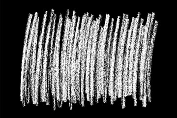 Chalk white texture on black background. Grunge texture background. Abstract vintage distressed design with rough, dirty, weathered, worn, scratched marks.