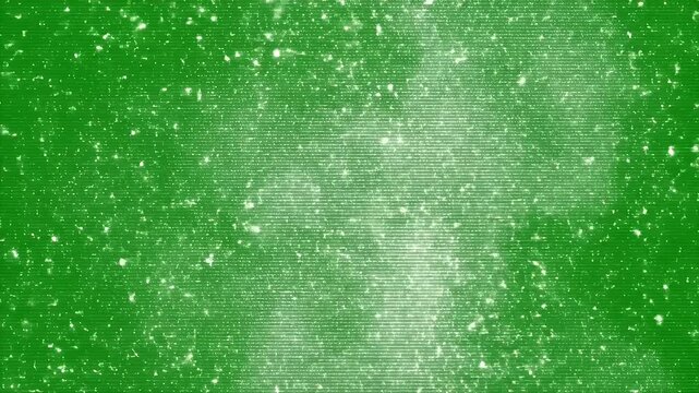 Green Sparkle Texture - This video shows a textured green background filled with tiny sparkles and faint horizontal lines.