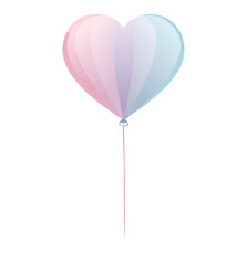 Heart shape balloon for love