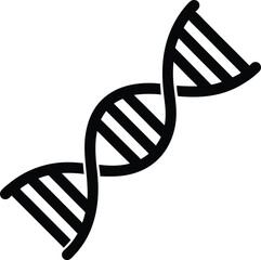 Genome silhouette vector art Illustration