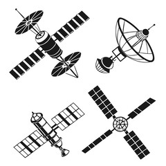 Fototapeta premium Satellite illustrations