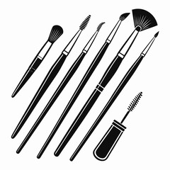Makeup brush set