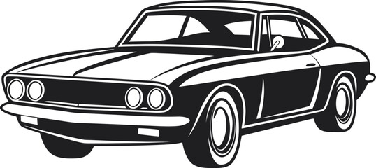 Minimal Car Silhouette Illustration. Automotive Car Silhouette Concept. Car Silhouette Icon Style Design. Creative Car Silhouette Artwork. Car Silhouette Transportation Illustration. Car Silhouette