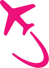 Airplane icon simple icon. Vector ICON all icon Viktor