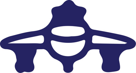 Airplane icon simple icon. Vector ICON all icon Viktor