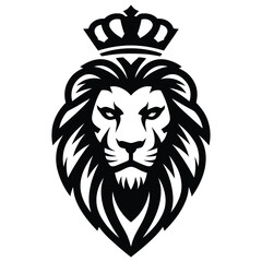 Obraz premium Lion king vector illustration