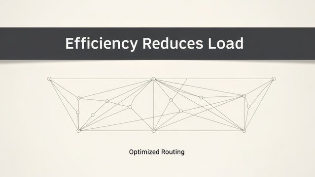 Network Optimization for Efficient Routing - Powered by Adobe