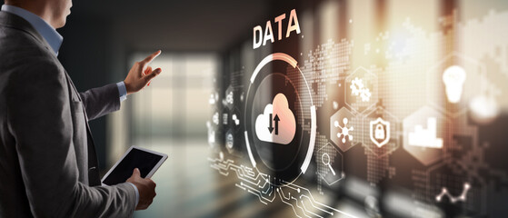 Cloud Computing, Data Storage and Security 2025 concept