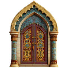  Decorative Door for Eid Clipart PNG