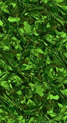 Fototapeta premium Abstract Green Foliage Pattern - A Vibrant and Textured Background Design.