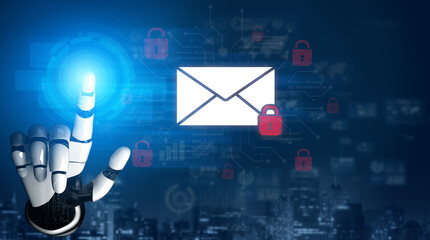 AI assistant ensures secure email communication with advanced encryption. This smart system provides data protection and privacy, defending against phishing, spam, and other threats. Fermion