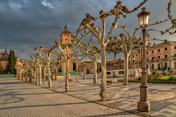 Alcalá de Henares, Madrid, Spain. Historic Spanish City. Travel and Tourism