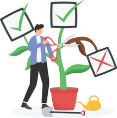 Pruning Habits and Nurturing Positive Growth in Personal Development 
