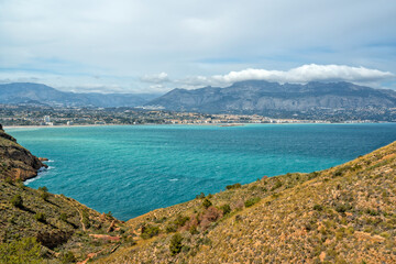 Benidorm Beach Resort. Spain. Travel and tourism in the paradise Spanish cities