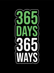 Daily Motivation Typography Quote Design