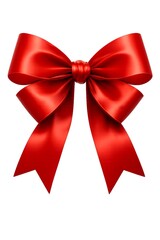 red ribbon bow decoration 