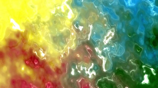 colorful liquid abstract background animation video